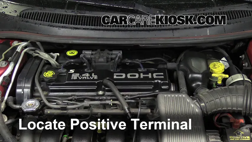 1996 Dodge Stratus ES 2.4L 4 Cyl. Battery Jumpstart